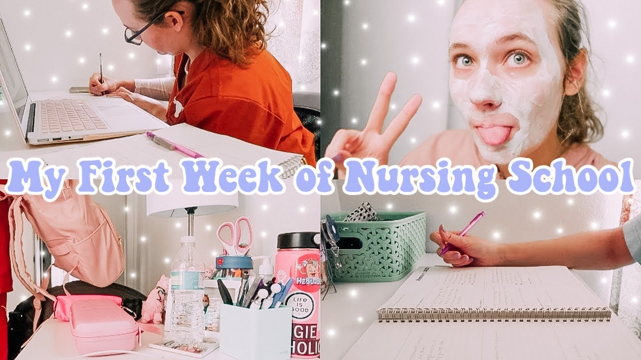 my first week of nursing school!! | university of texas medical branch
