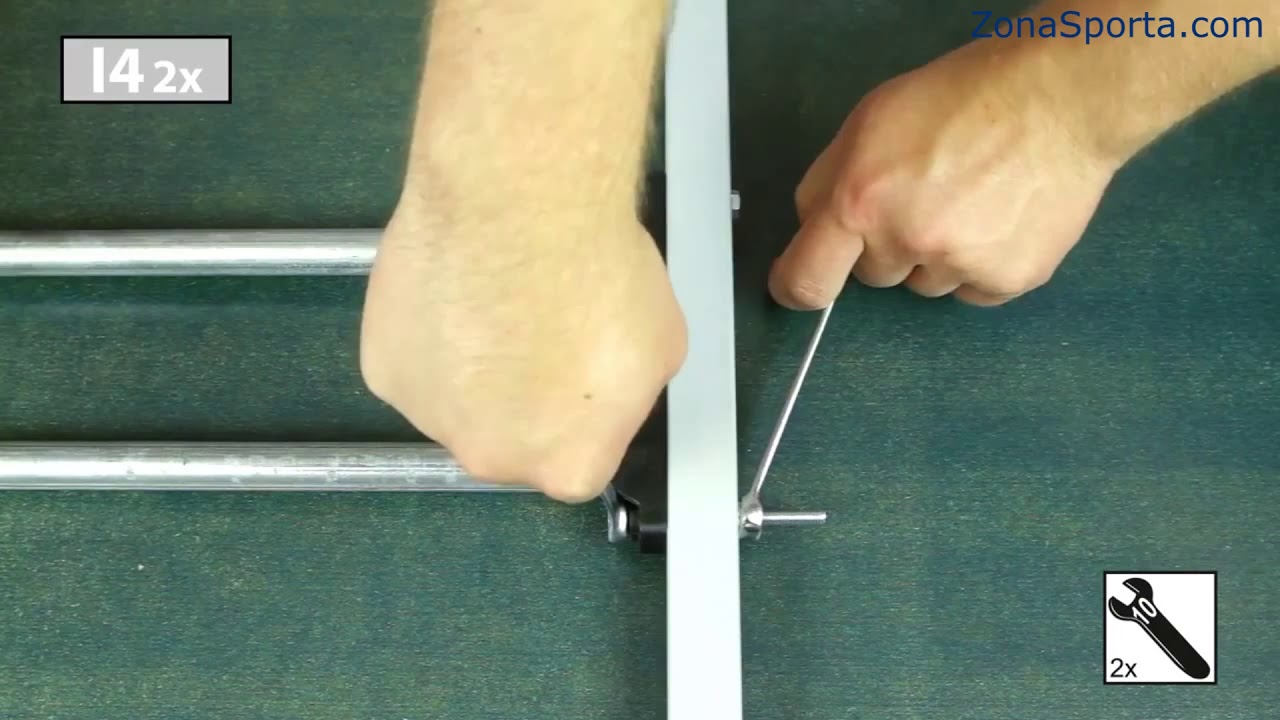 Как собрать Теннисный стол Donic Indoor Roller 800
