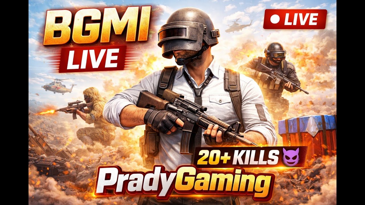 “Rush Hard. Clutch Smart. PradyGaming.” 🔥