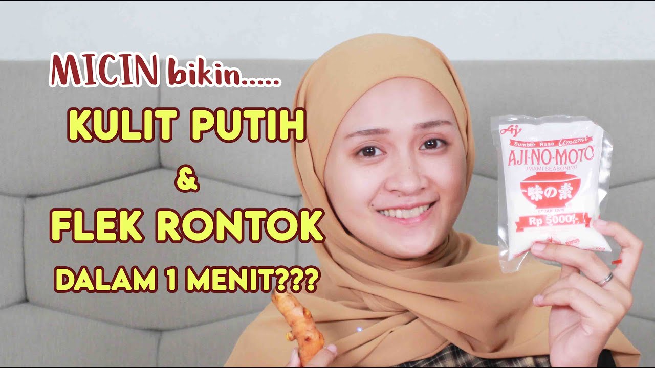 NYESAL BARU TAU! BIKIN TETANGGA KAGET WAJAH HITAM GOSONG JADI PUTIH KINCLONG! AJINOMOTO UNTUK WAJAH