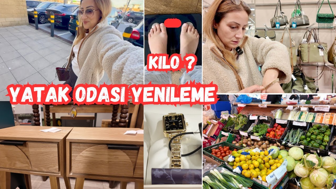 YARDIMA KOŞUN… YATAK ODAMI YENİLİYORUZ ✅ KENDİME HEDİYEM 🔴 KİLOM NE ? GÜNLÜK VLOG