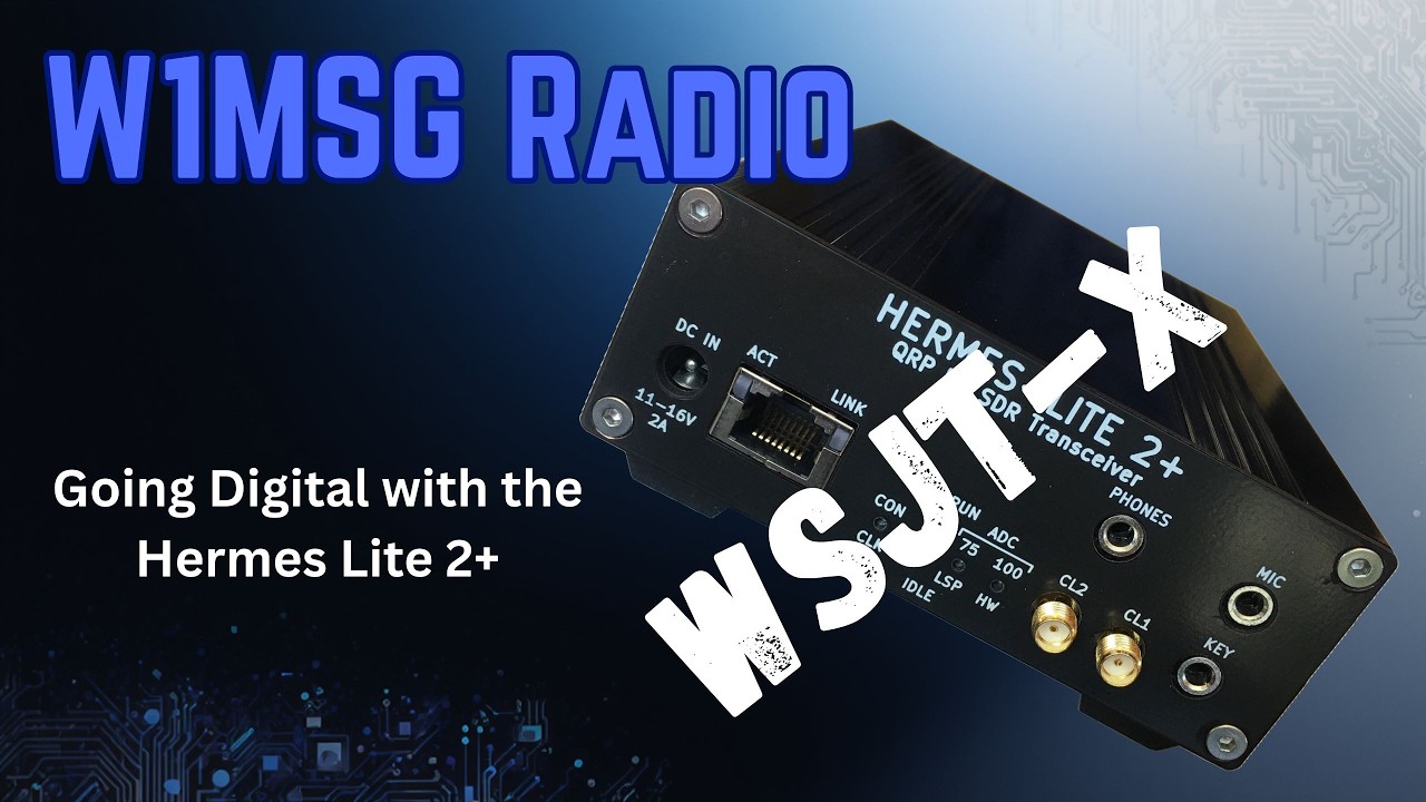 Hermes Lite 2 and WSJT-X Digital Modes