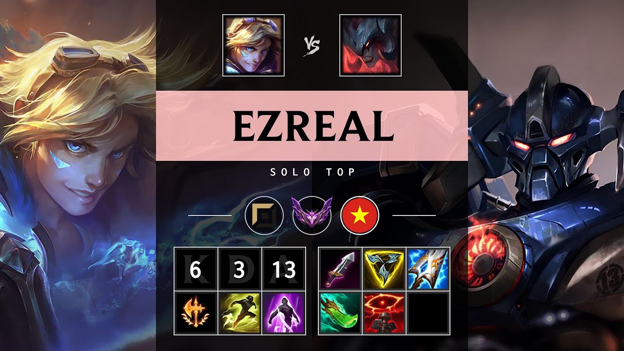Ezreal Top vs Aatrox - VN Master Patch 25.14