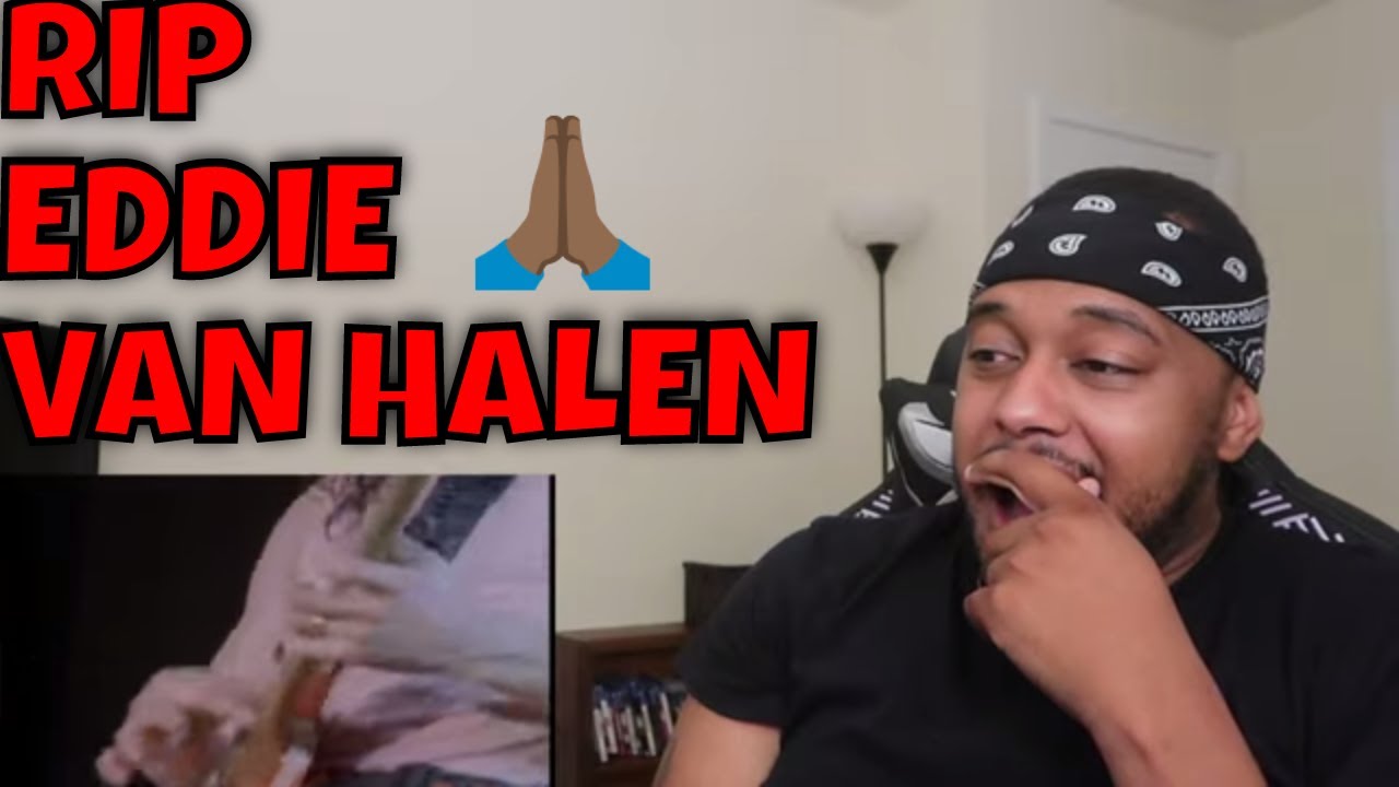 RIP EDDIE VAN HALEN - ERUPTION (GREATEST SOLO EVER) | REACTION
