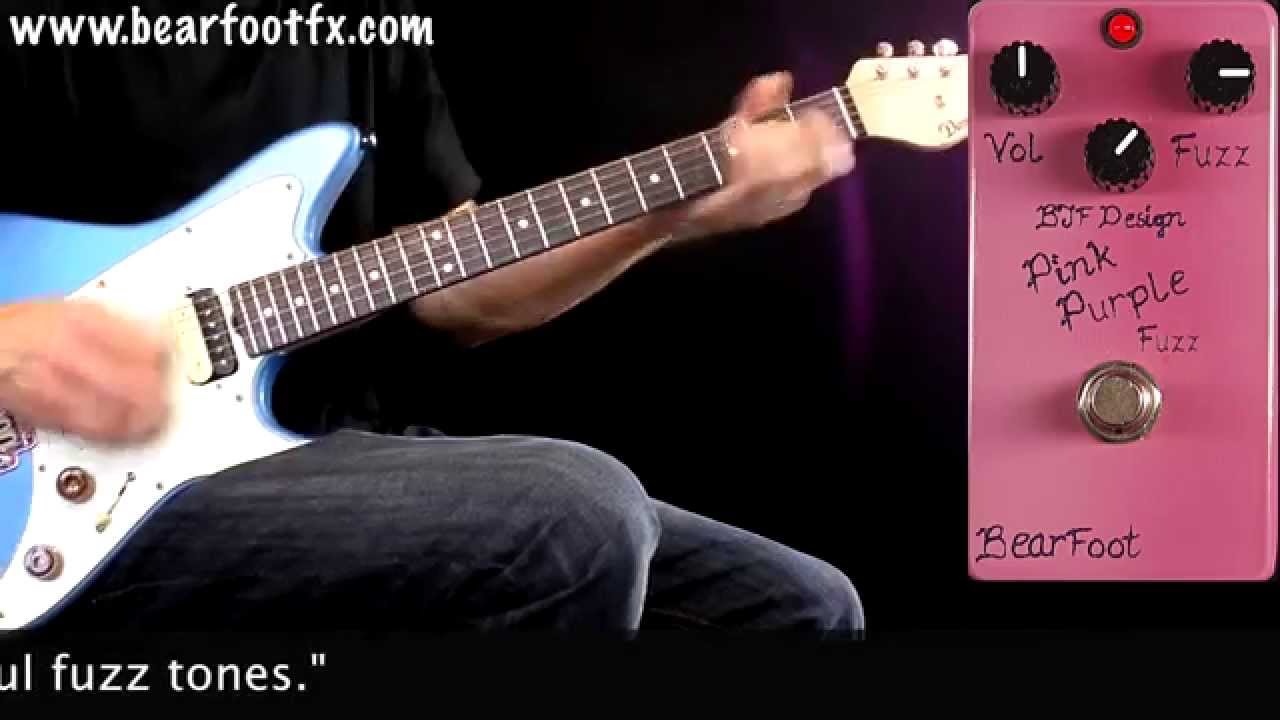 Bearfoot FX Pink Purple Fuzz