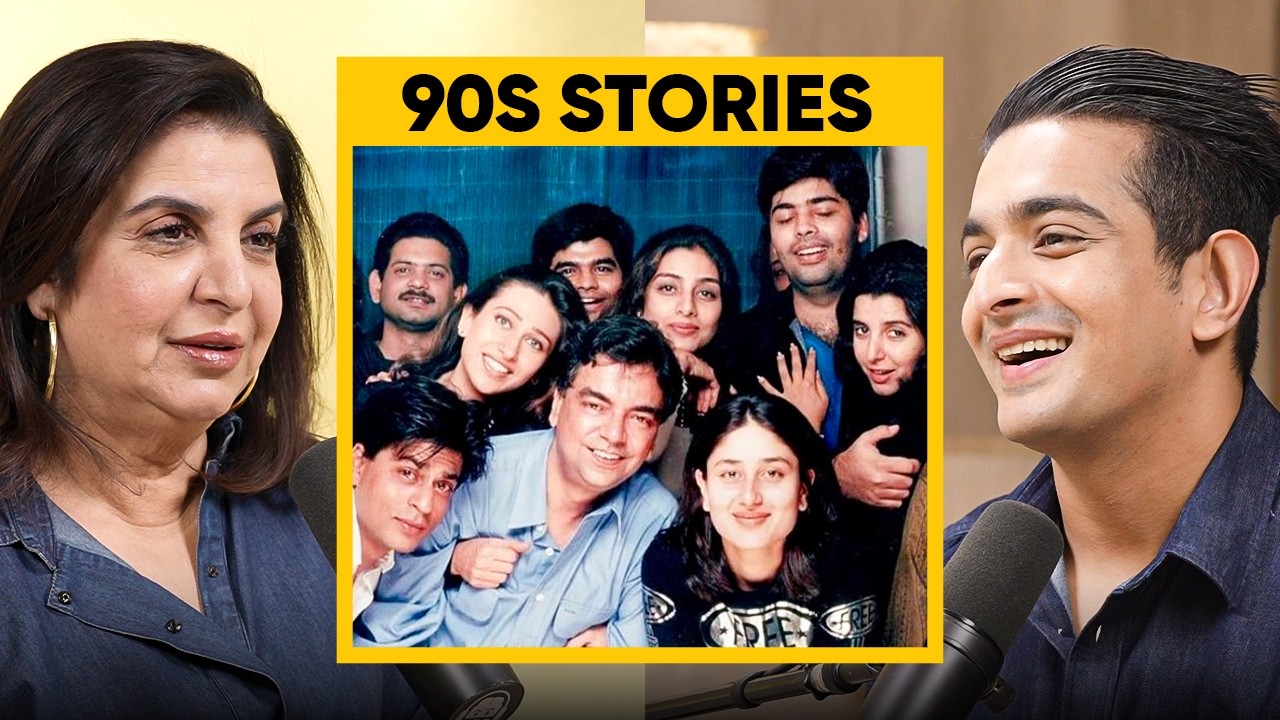 90s Gossip Stories - Farah Khan & BeerBiceps Discuss Trivia