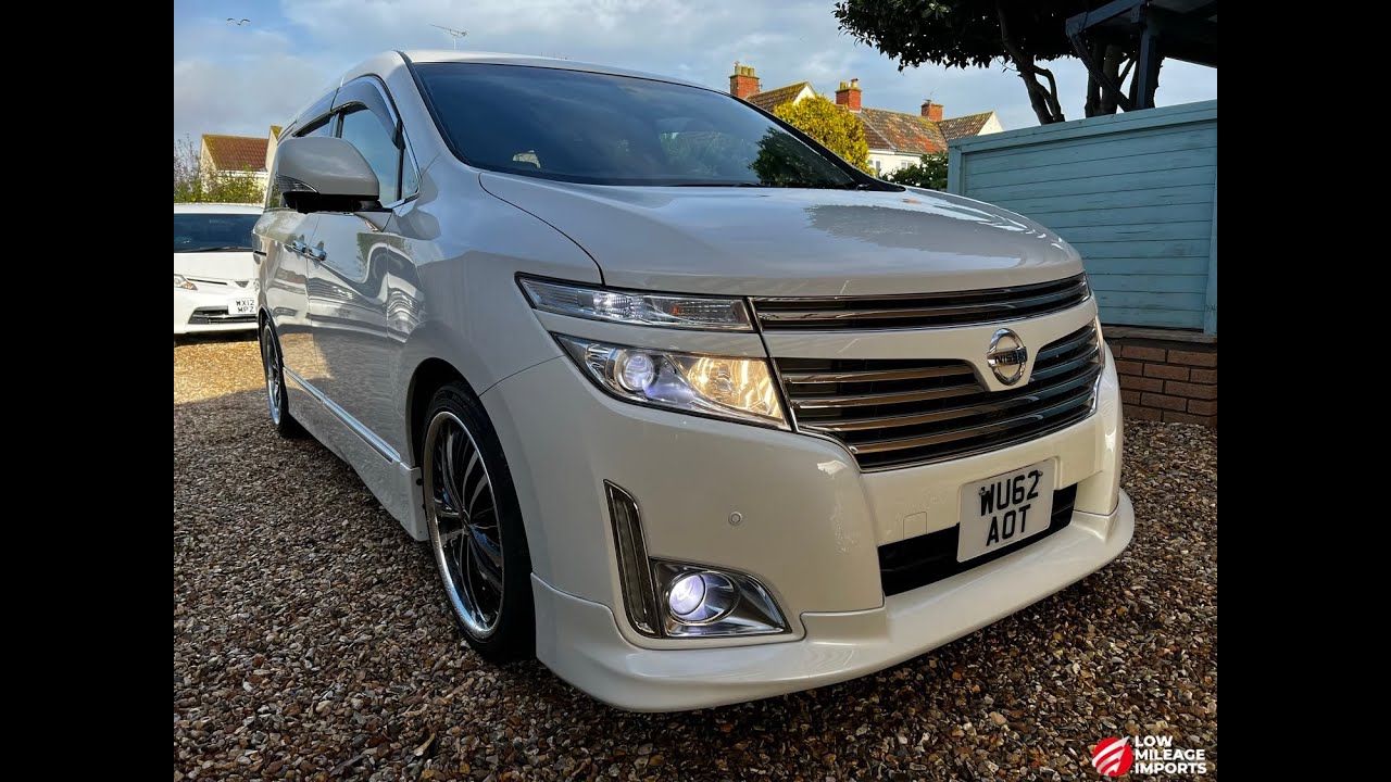 JAPANESE IMPORT  E52 2 5 V6 HIGHWAY STAR HALF LEATHER   FULLY UK REGISTERED 2013 38,000 miles
