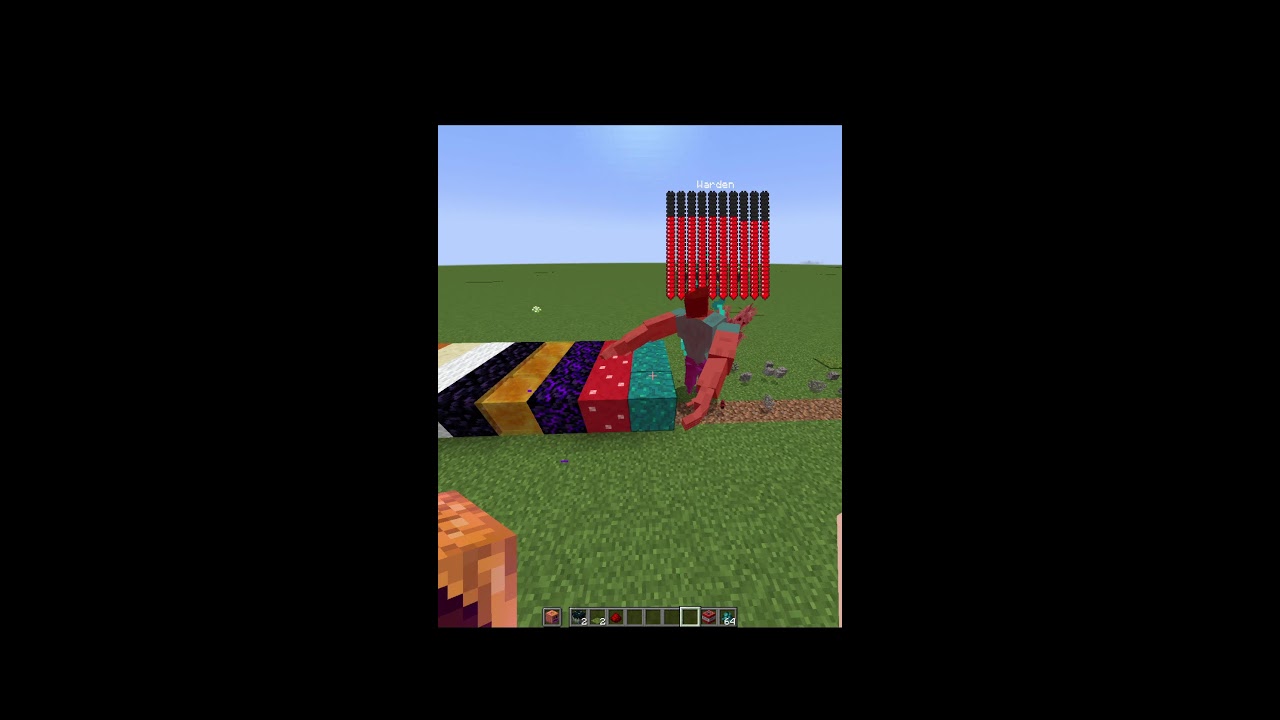 Minecraft tnt blast in village #minecraft #minecraftvideos #shortsfeeds