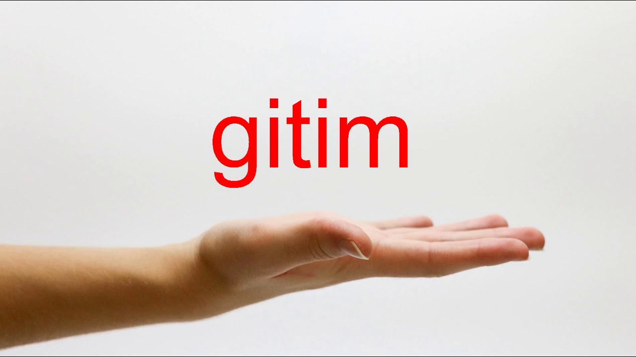 How to Pronounce gitim - American English