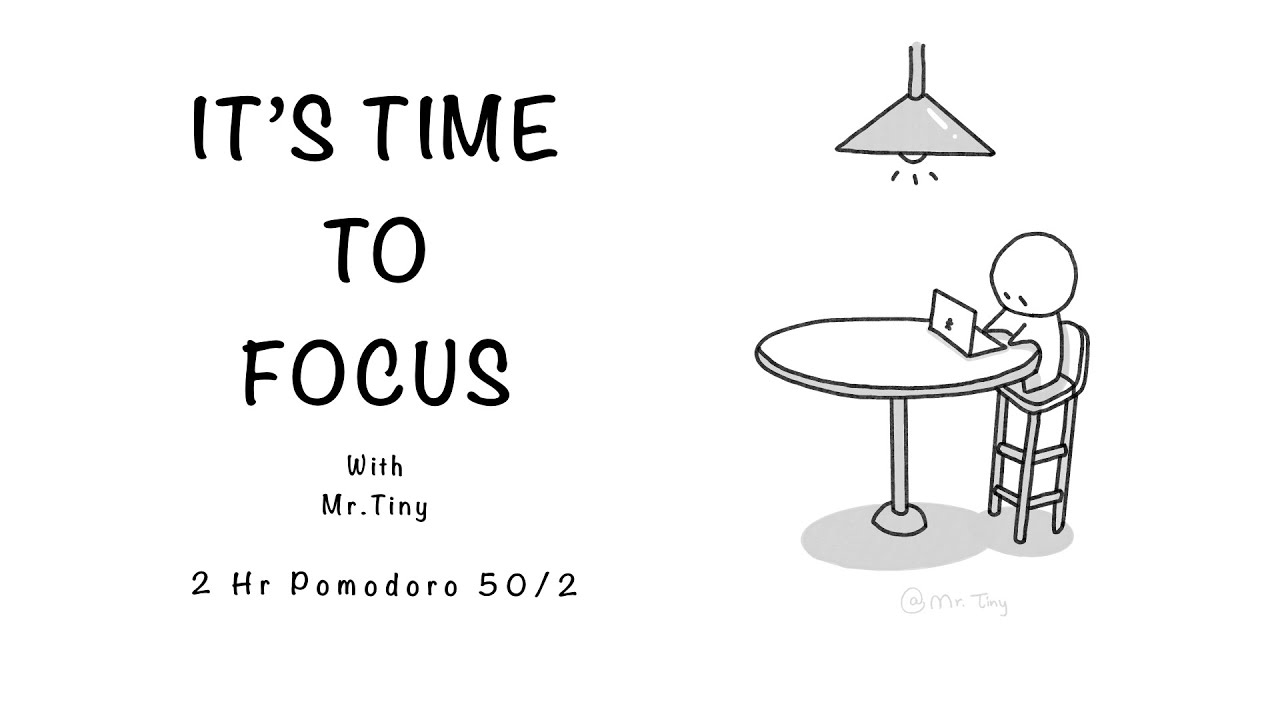 2-HOUR STUDY WITH ME | Pomodoro timer 2x50| Study & Work | Deep Focus | Lofi ☕