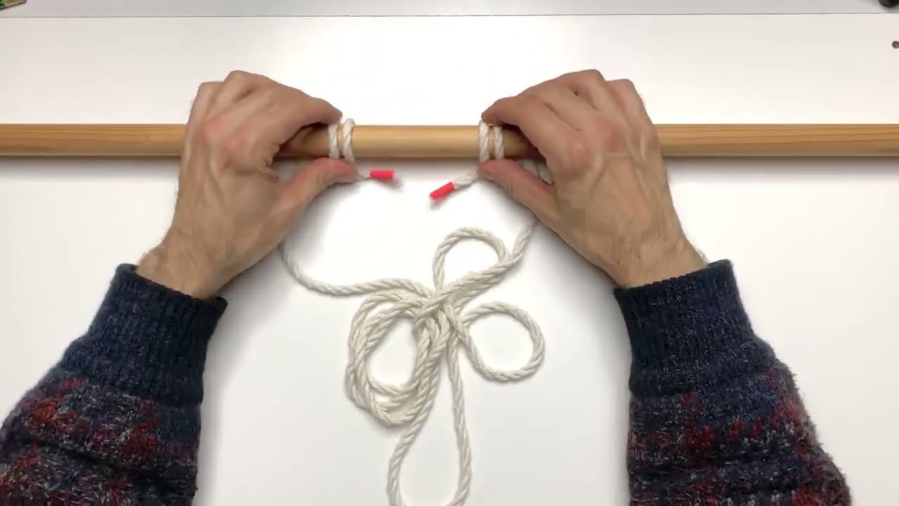 CONSTRICTOR KNOT How to fix anything with this Super Knot . #40 . Macramé 40 Knots Library