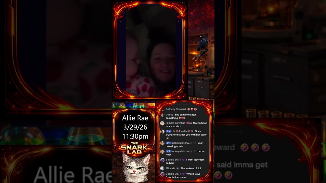 Allie Rae-talks about substances 3/29/26 11:30pm