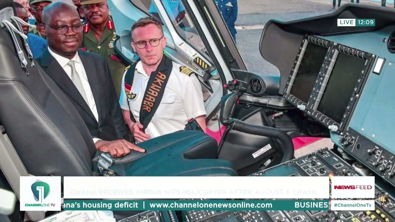 Ghana Receives Airbus H175 Helicopter After August 6 Military Crash | News Feed