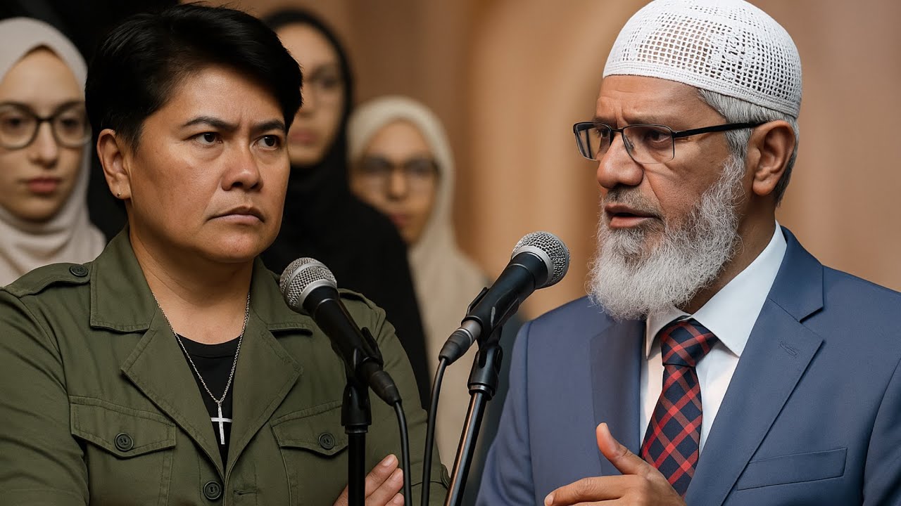 Zakir Naik face à une chrétienne : “Si ce verset prouve que Jésus est Dieu…