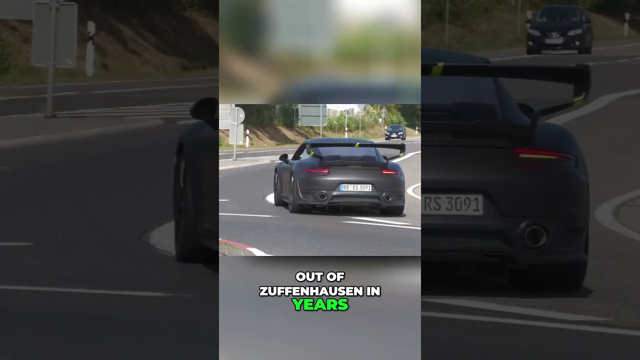 Прототип Porsche. Дизайн Flachbau, потрясший автомобильный мир!