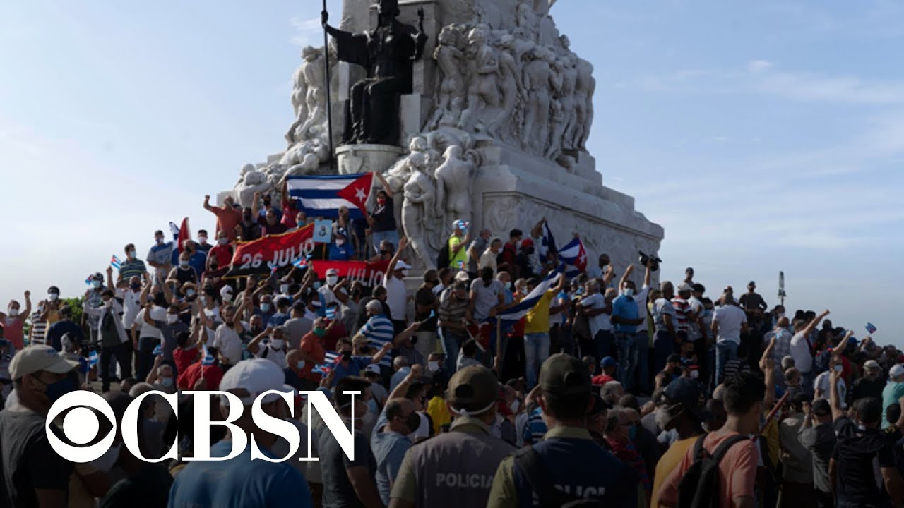 Thousands protest in Cuba over food shortages and rising prices