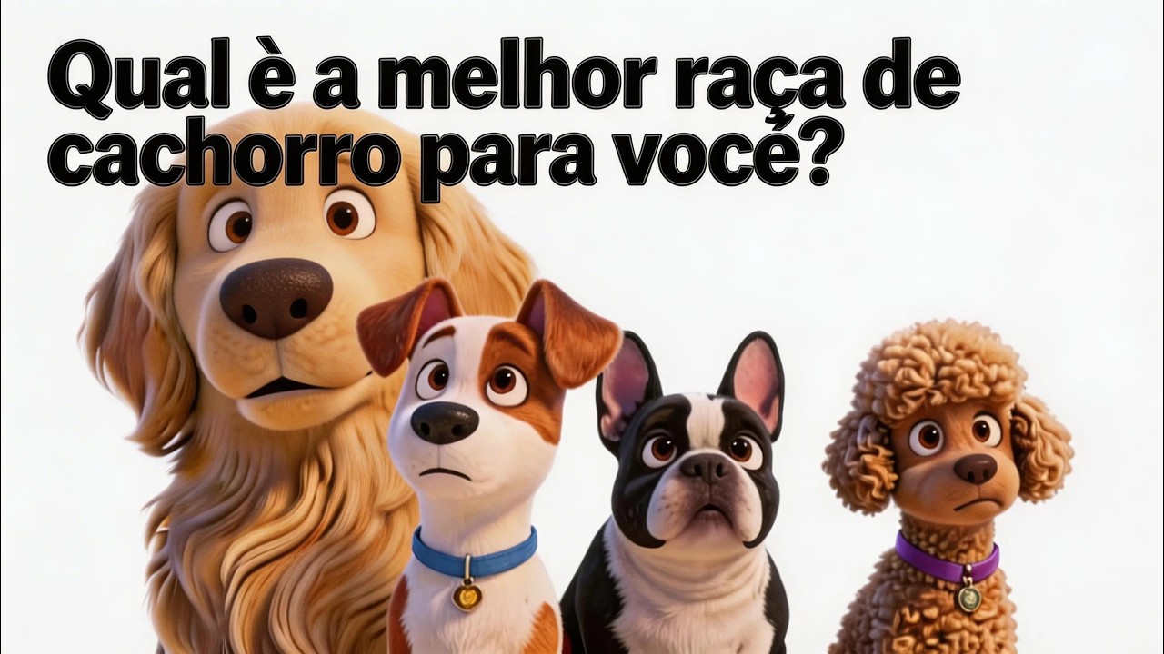 QUAL é a MELHOR RAÇA de CACHORRO para VOCÊ?#cachorro #raça