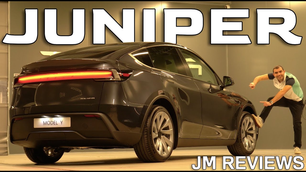 POLÉMICO??? NOVO TESLA MODEL Y JUNIPER EM PORTUGAL E ESTÁ BEM DIFERENTE!!!!!!!!!!! - JM REVIEWS 2025