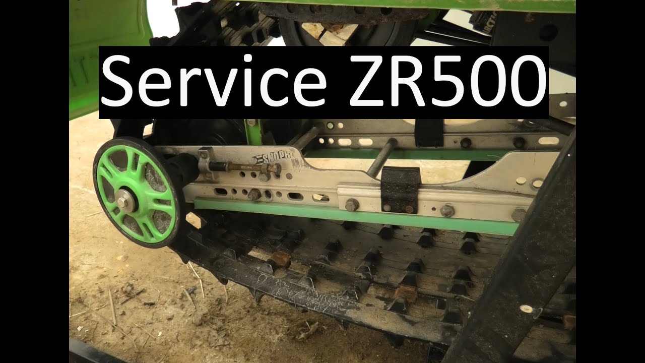Tillverkning av boggiaxel och service Arctic Cat ZR500