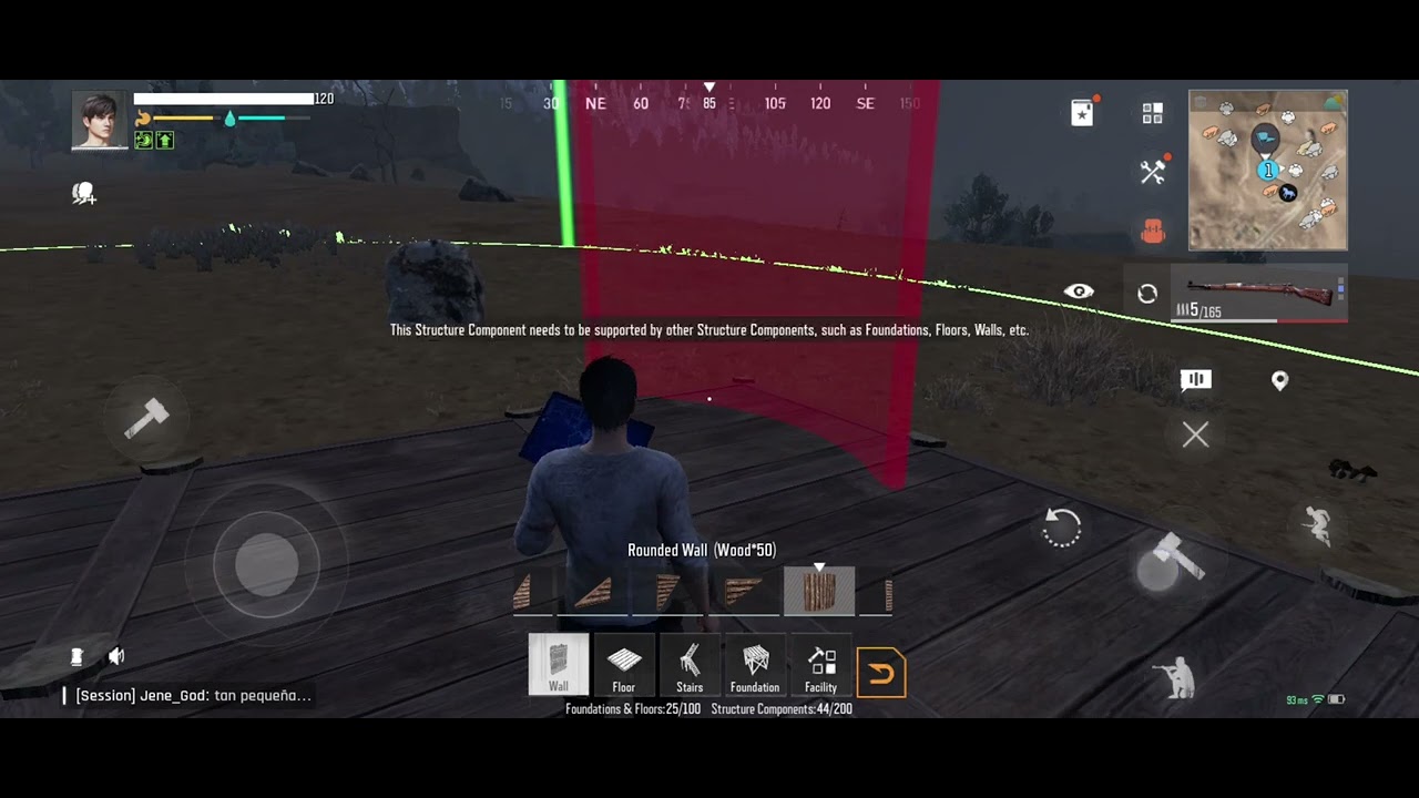 Building the 5 house i think in mission Evo
