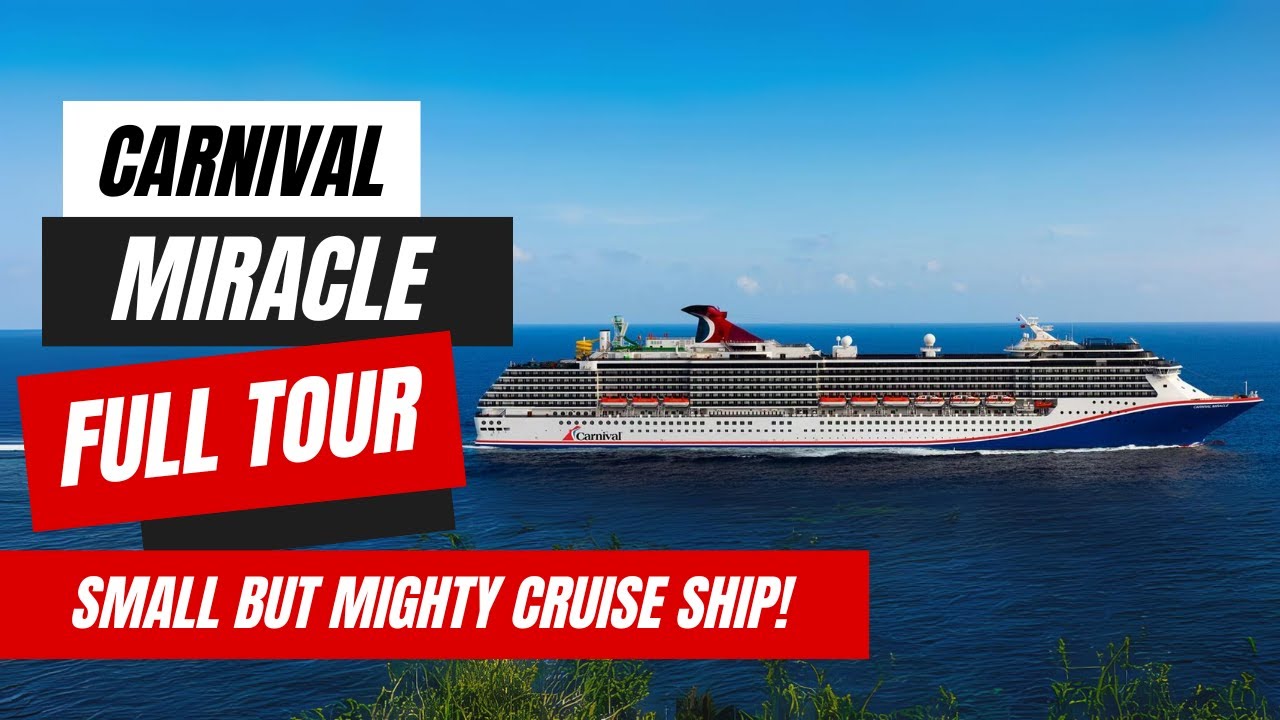 Carnival Miracle Full Tour 2025 | Small But Mighty Cruise Ship!