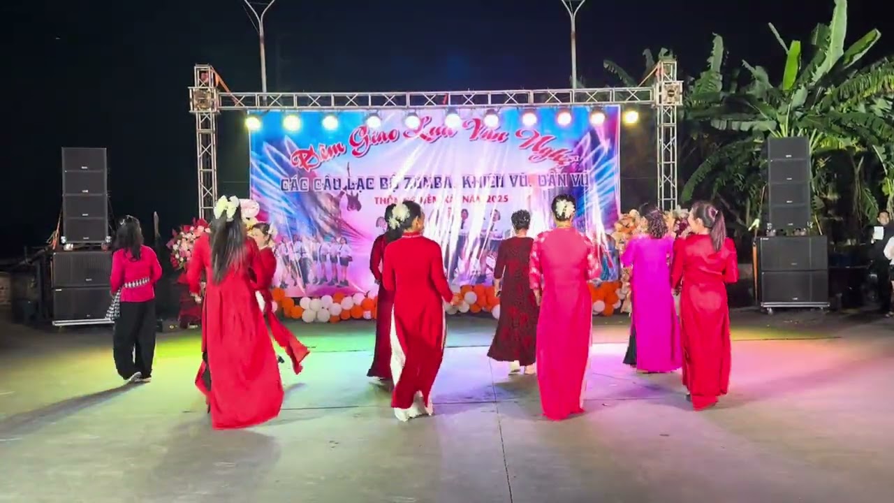 Xóm Đọ 2 mừng sinh nhật 7t Zumba Nghiêm Xá