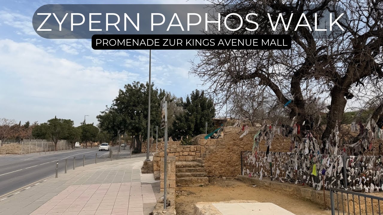 Paphos Promenade zur Mall am Rosenmontag 