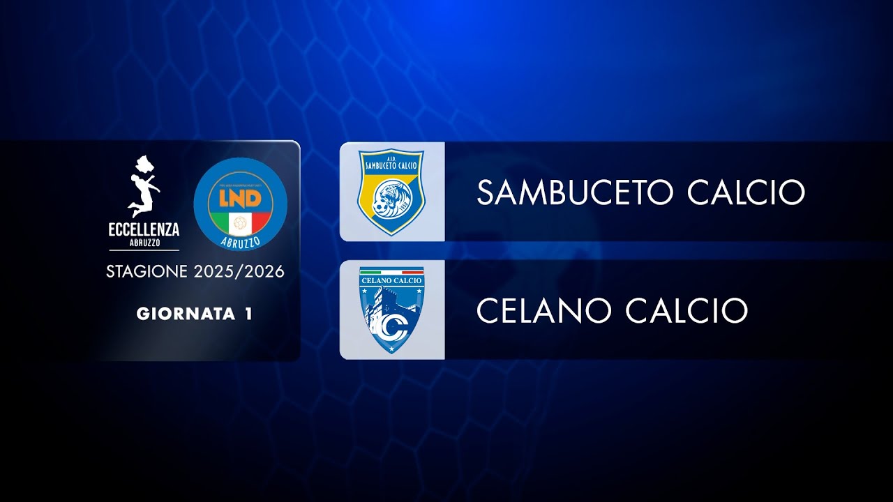 Eccellenza Abruzzo | 1° giornata: Sambuceto - Celano (0-3)