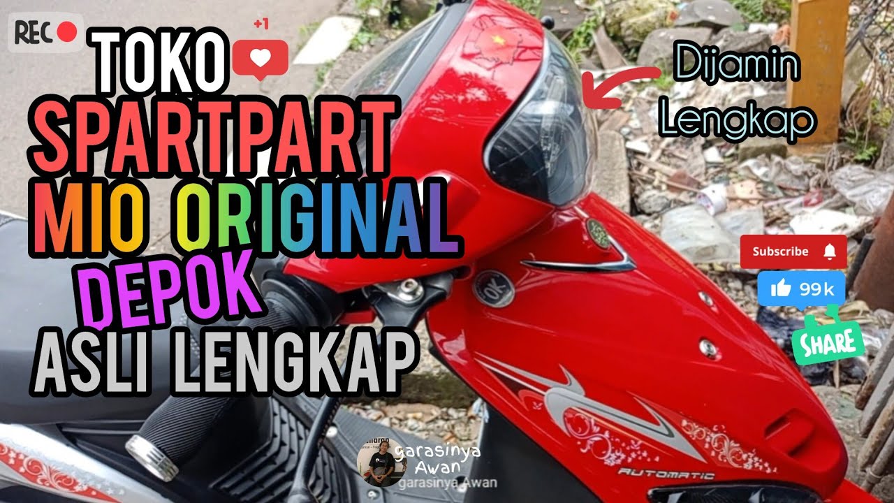 Toko Spartpart Mio Original Depok TerLengkap!