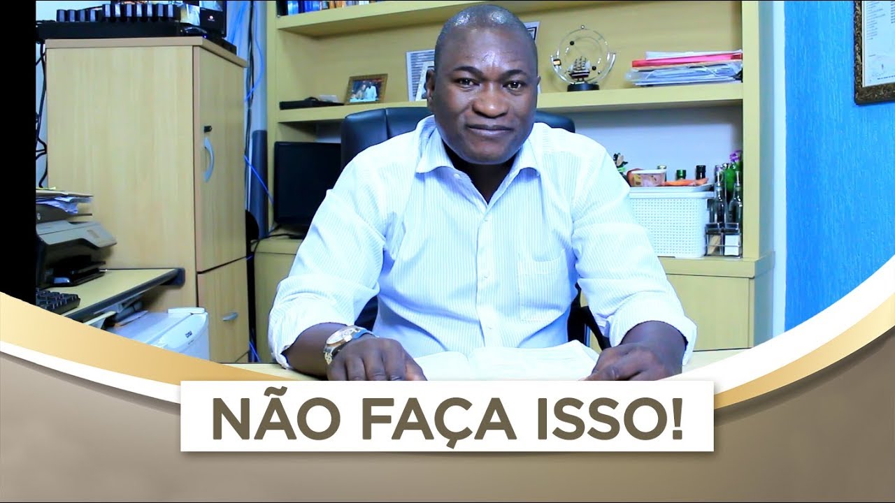 Se Fizer Essas 3 Coisas Vai Chorar Amargamente - Pr. Paulo Sabino