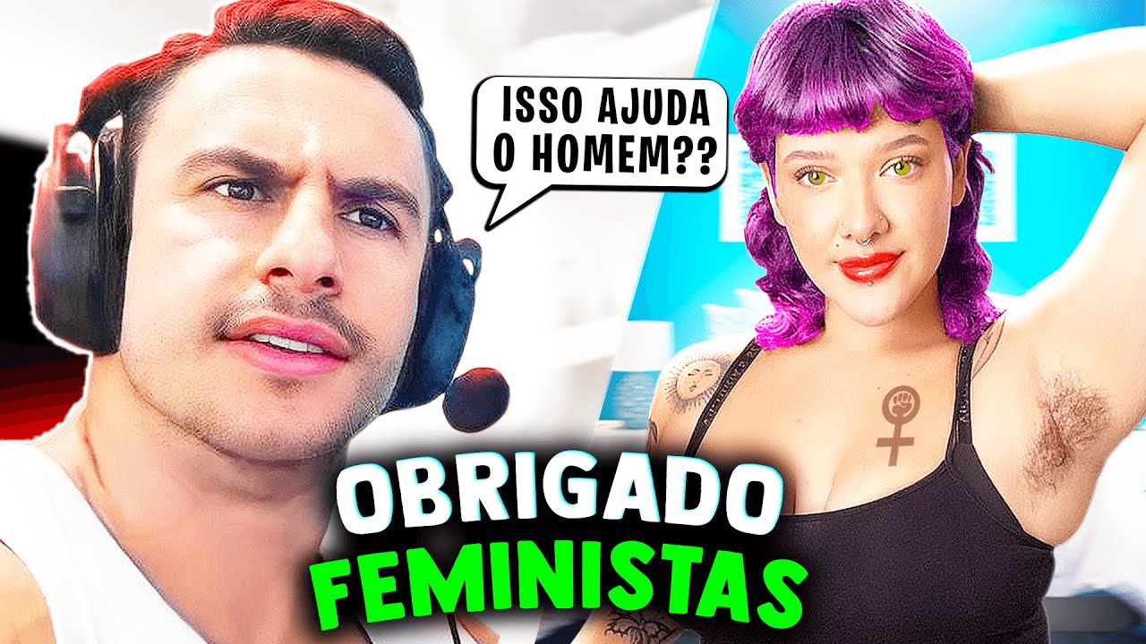 SUPER XANDÃO REAGINDO - NENHUMA MULHER PRECISA DO FEM1NISM0. MUDE A MINHA OPINIÃO!!!