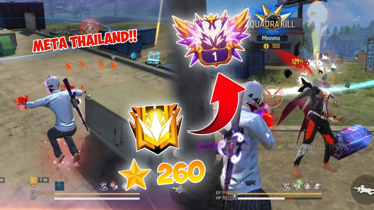 NABRAK META THAILAND!! Ini Cara Counternya | Tamatin Top Region CS Rank Season 35 Free Fire 