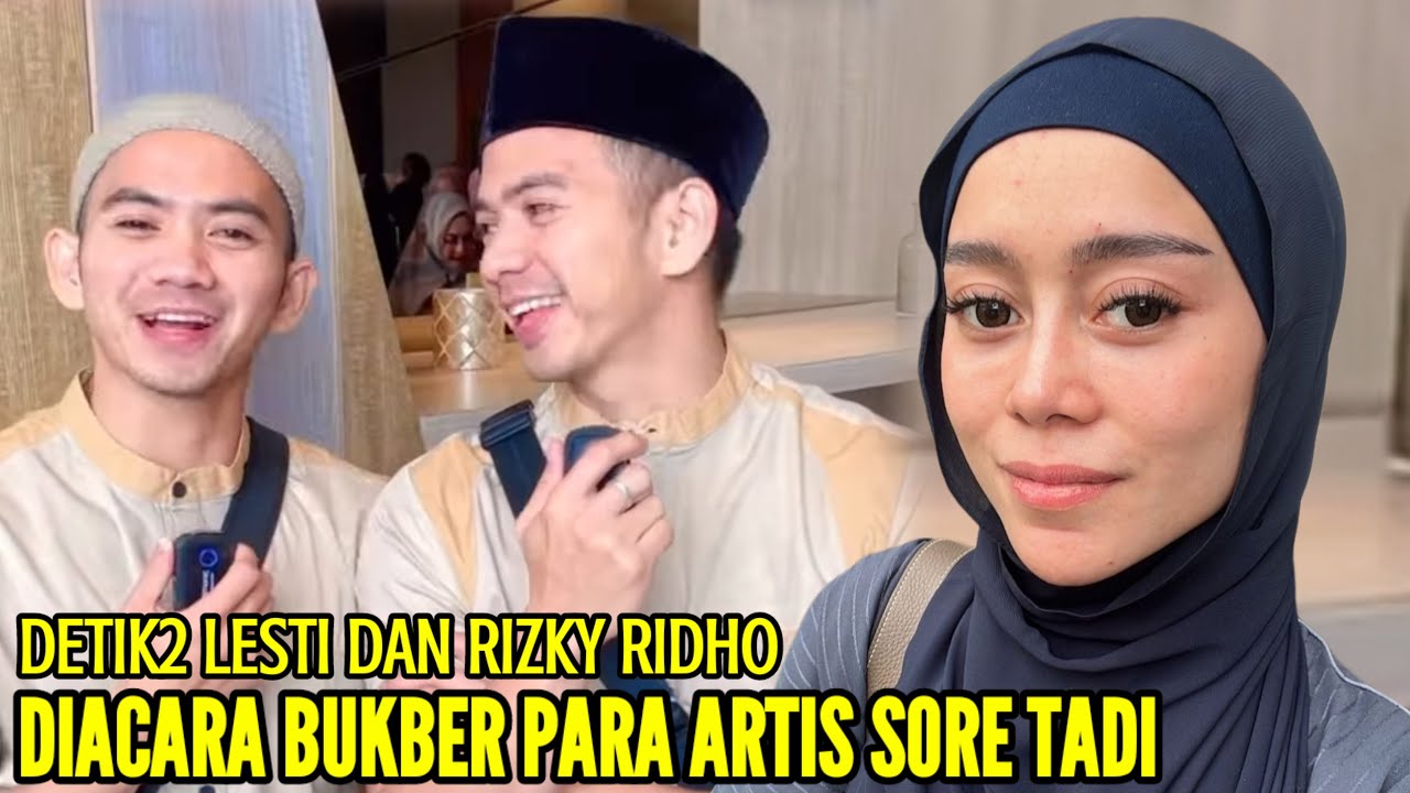 LESTI SALTING BERAT SAAT SALAMAN DENGAN RIZKI RIDHO 2R DIACARA BUKBER SORE TADI