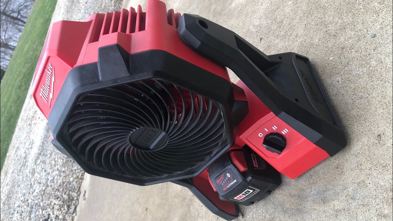 Milwaukee M18 Jobsite Fan - What I Figured Out!
