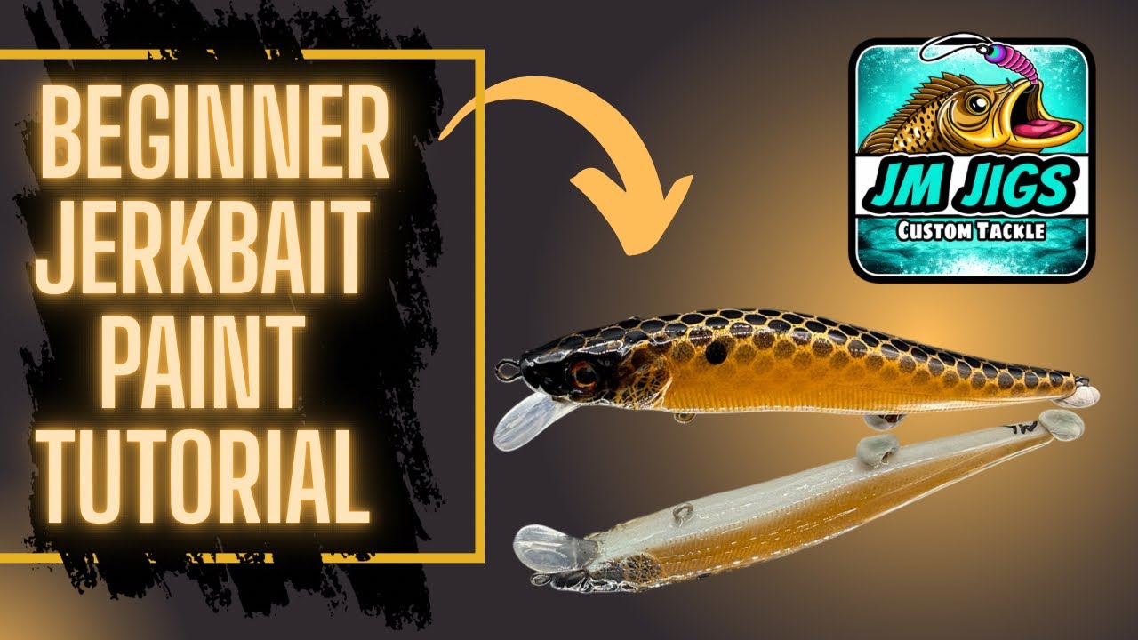 Beginner Jerkbait Paint Tutorial 