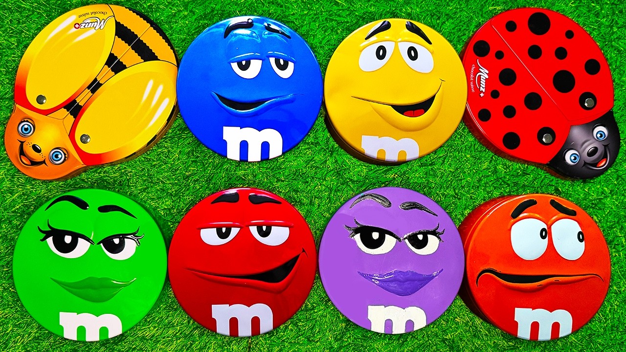 Satisfying Video | Top Unboxing Surprise Boxes with Vibrant M&M'S and Delicious Munz Candy ASMR
