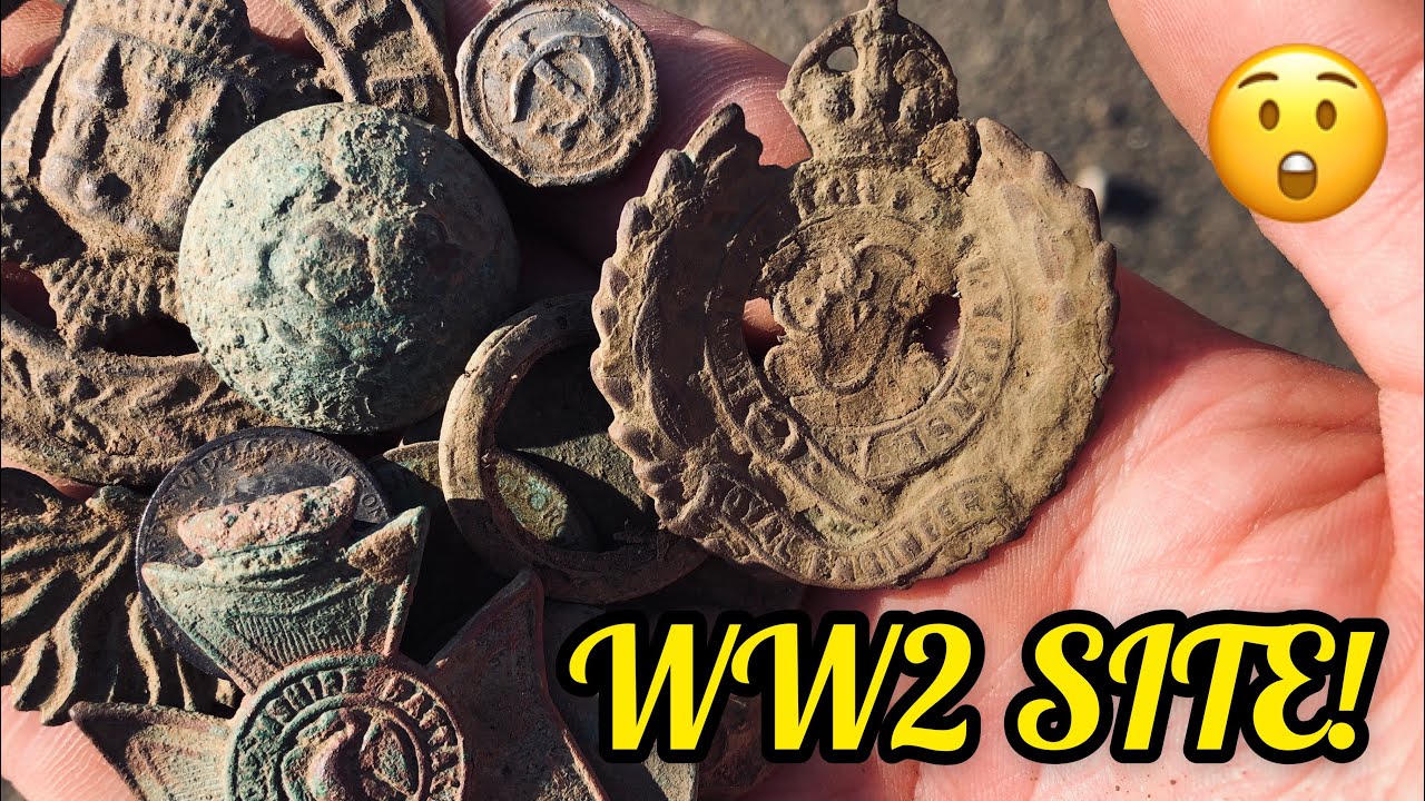 We Metal Detect a WW2 site! 😲 Metal Detecting UK #195