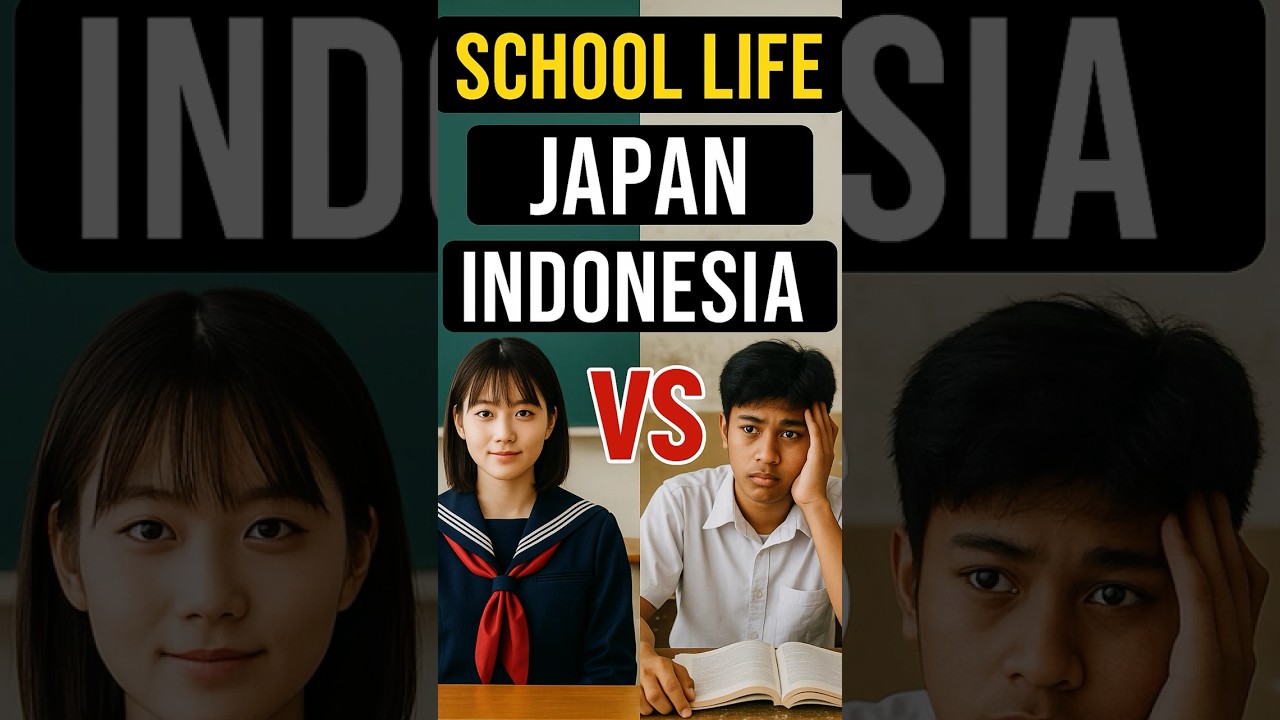 Japan vs Indonesia &ndash; School Life Comparison!