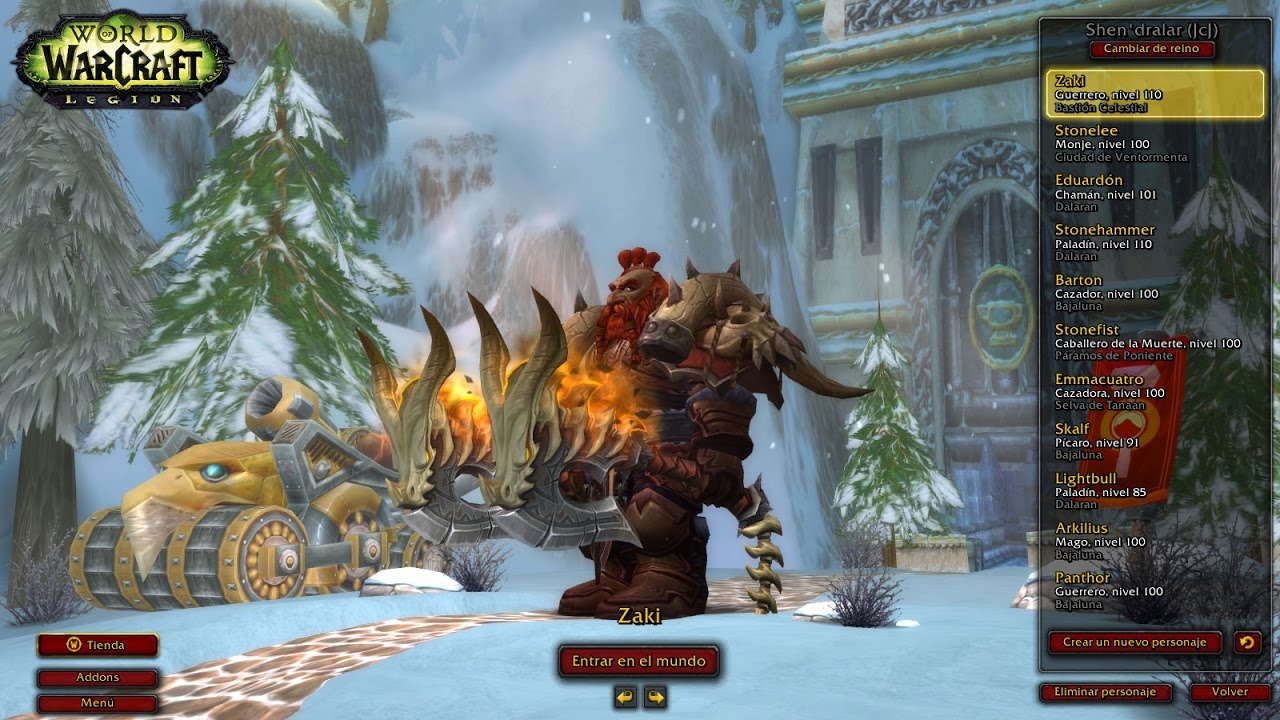 Consiguiendo Los Matadragones - Skin Oculta de Warrior Fury - World Of Warcraft Legion