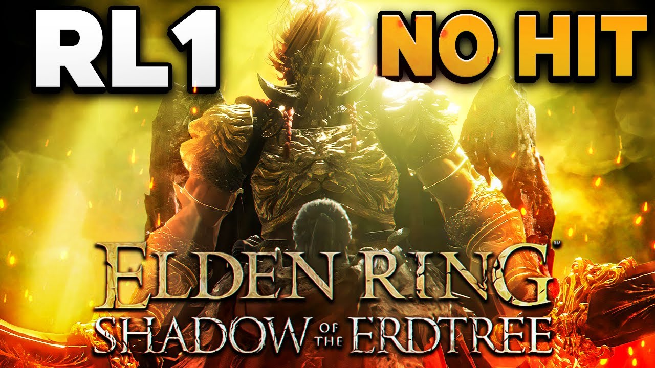 ELDEN RING - Radahn, Consort of Miquella [RL1, No Hit, Roll Only] (4K 60fps)