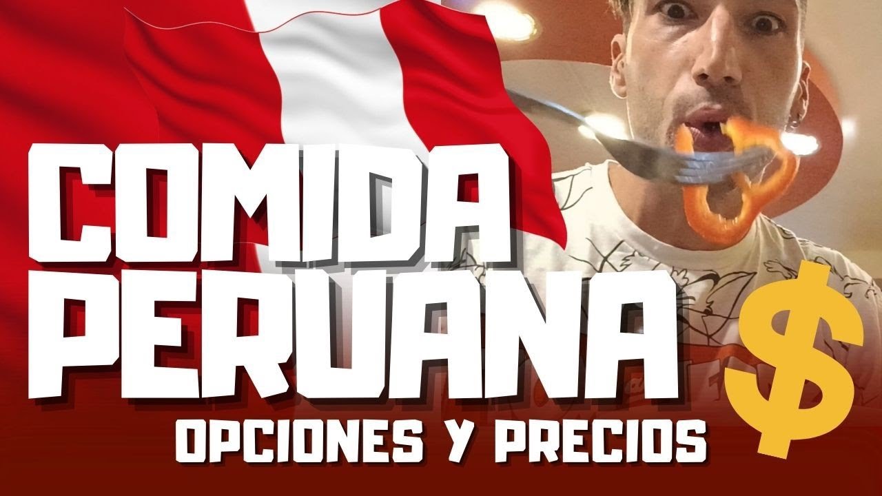Probando la COMIDA de PERÚ! 😱🇵🇪🍽️