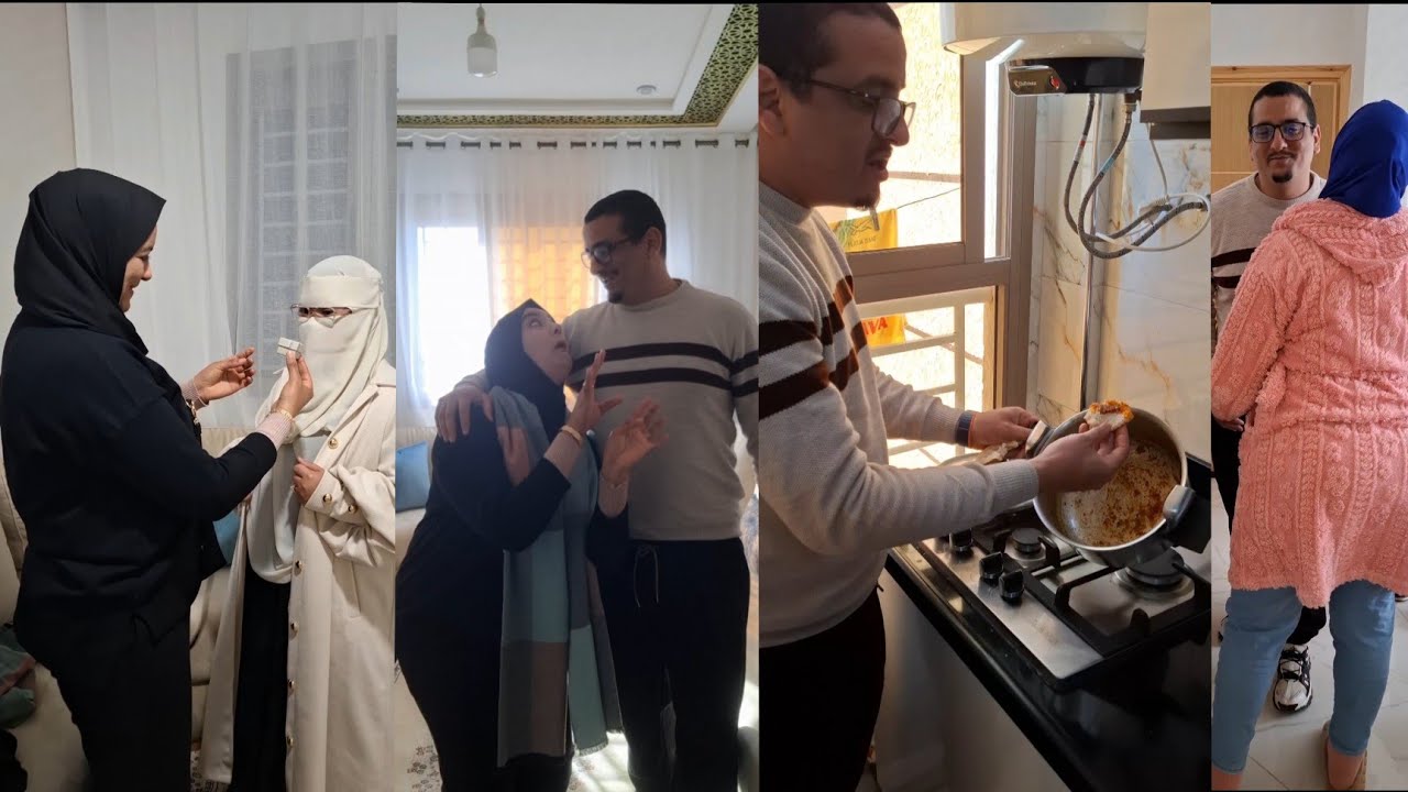 خويا جا عندي ومشا تيمسح الطنجرة بالخبز. فرحت مرتو بخاتم وشريت حتا لبنتو حوالق الله يرزق كل محروم 