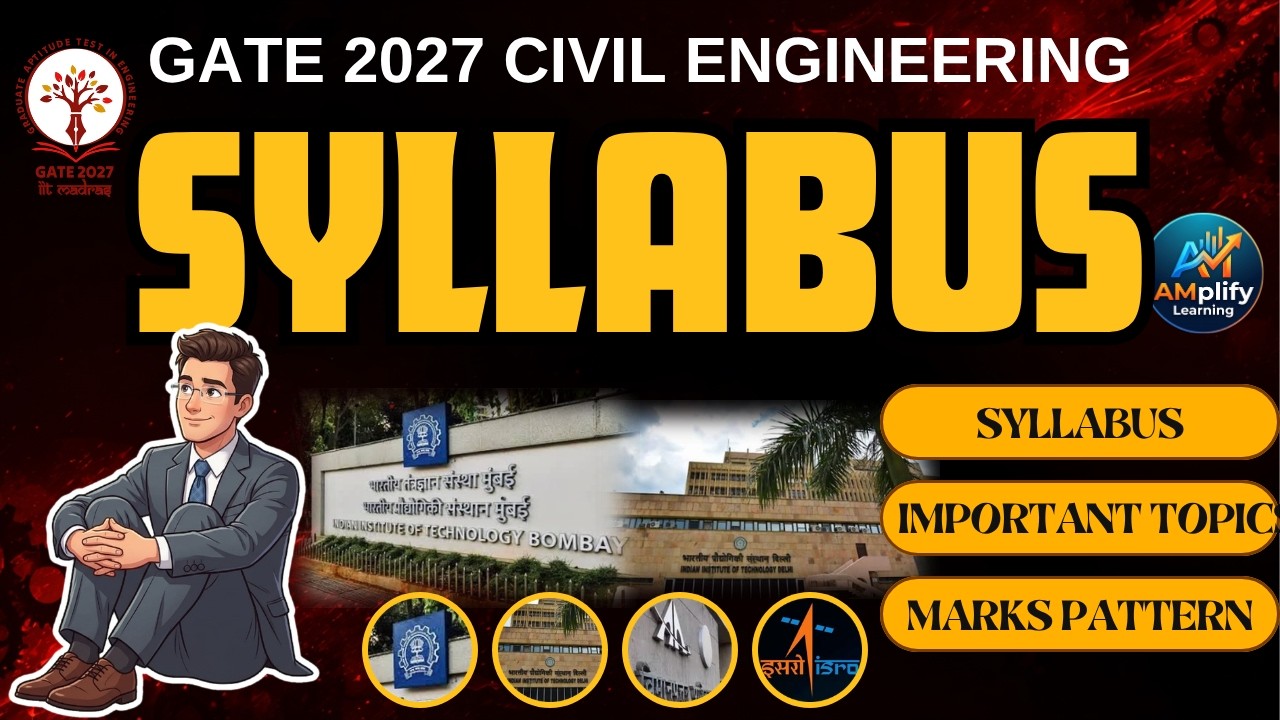 GATE Civil Engineering Syllabus 2027: Full Breakdown + High Weightage Topics