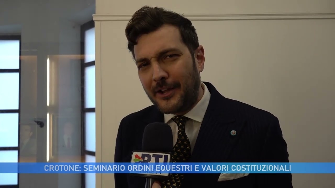 CROTONE  SEMINARIO ORDINI EQUESTRI E VAOLRI COSTITUZIONALI