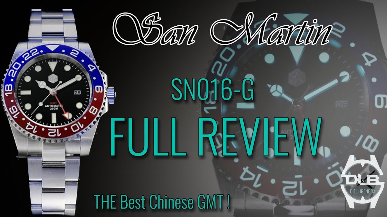 San Martin's best Rolex GMT homage! Is it worthier than the vintage gmt? find out! SN015-G