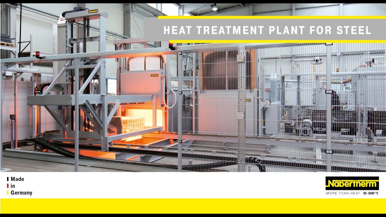 Fully Automatic Heat Treatment Plant for Steel