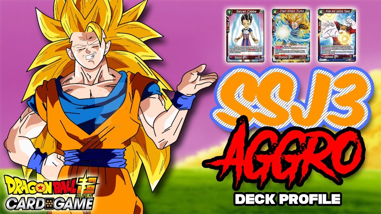(DBS) DRAGON BALL SUPER - MECHA KILLER SSJ3 GOKU AGGRO DECK PROFILE