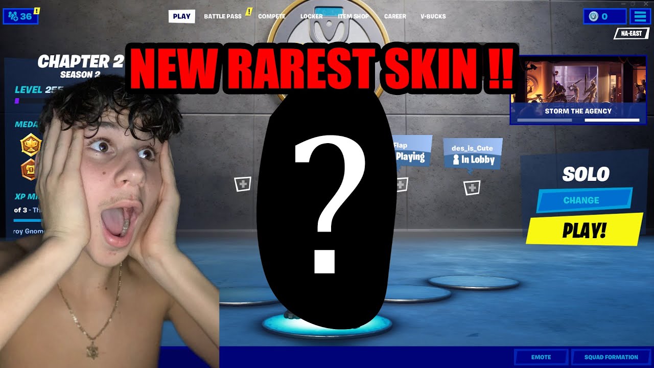 The NEW RAREST SKIN ?? (NO ONE HAS IT)