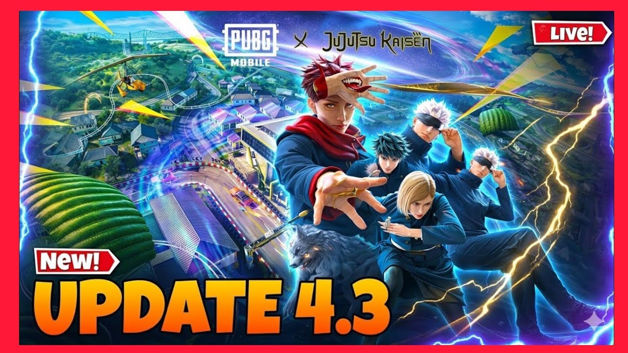 🔥 PUBG 4.3 Update | Prize Path + Jujutsu Kaisen Event + New Rewards | A18 ROYAL PASS is here💥