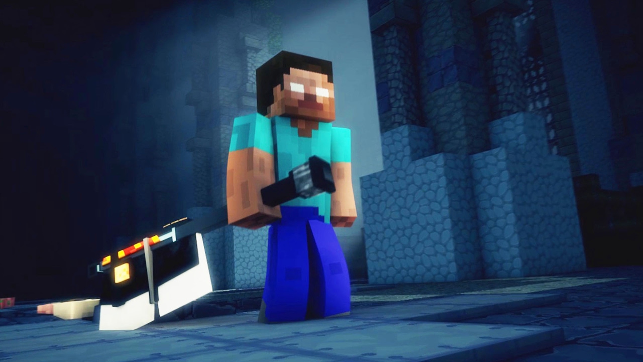 Minecraft Animation: Herobrine VS Bajan Canadian 2!